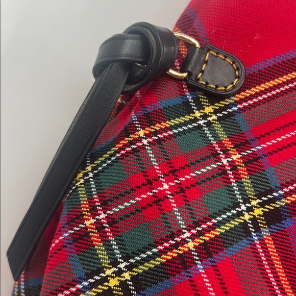 Dooney & Bourke Tartan Victoria Tote - Picture 3 of 8